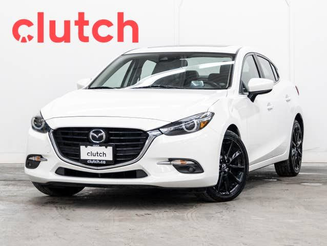 2018 Mazda Mazda3 GT w/ Premium Pkg w/Heated Front Seats, Blueto in Cars & Trucks in City of Toronto