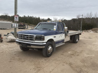 1994 Ford F450 Flat Deck Truck Auctioning At 6&6!!!!