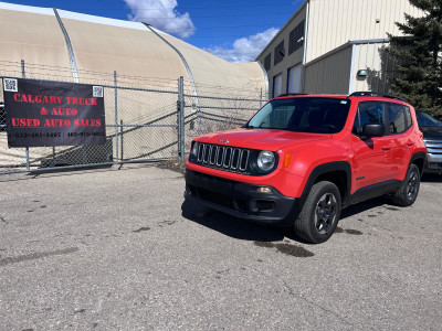 2017 Jeep Renegade SPORT 4X4  CLEAN CARFAX $15999 PRICED TO SELL