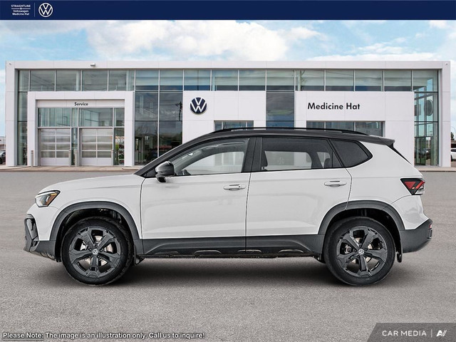 2025 Volkswagen Taos Comfortline Black Edition 4MOTION Turbochar in Cars & Trucks in Medicine Hat - Image 4
