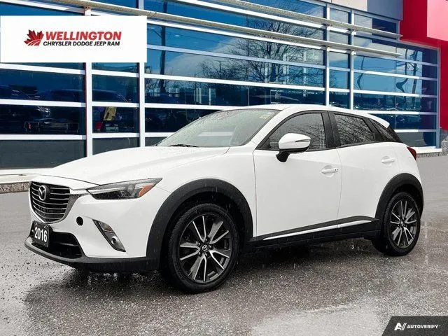 2016 Mazda CX-3 GT | Leather | Nav | Moonroof | AWD