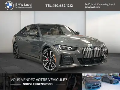 La toute nouvelle *BMW i4 eDrive35 2025 *laisse les conventions derrière. La Série 4 combine une app...