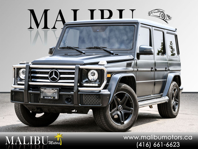 2017 Mercedes-Benz G-Class 4MATIC 4dr G 550 designo matt black in Cars & Trucks in City of Toronto