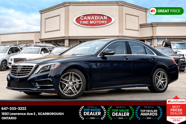 2017 Mercedes-Benz S-Class S 550 4MATIC | AMG PKG | MASSAGE SEAT in Cars & Trucks in City of Toronto
