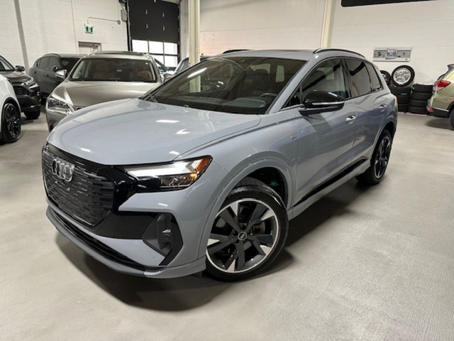2024 Audi Q4 e-tron 50 QUATTRO S-LINE 1 OWNER CLEAN CARFAX in Cars & Trucks in Mississauga / Peel Region