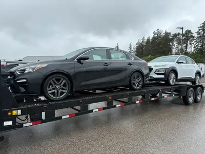 This unique to the industry style of Two Car-Truck Gooseneck Trailer has become one of our best sell...