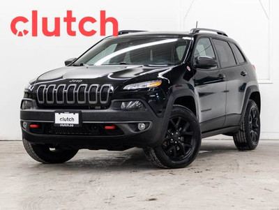 2018 Jeep Cherokee Trailhawk L Plus 4x4 w/ Uconnect 3C, Rearview