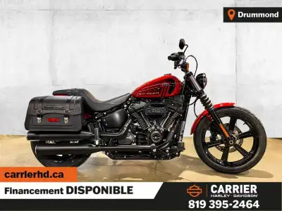 Harley-Davidson STREET BOB 114 2022 Redline Red no de d'inventaire DRU26591 Communiquez avec nous no...