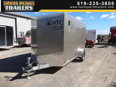 HURON PERTH TRAILERS BLOW OUT SALE!!!! 2023 ATC Raven 6x12 Enclosed Aluminum Trailer 6ft Wide x 12ft...
