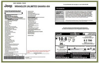Tried-and-true, this 2021 Jeep Wrangler Unlimited Sahara 4x4 makes room for the whole team. Tire Spe... (image 4)