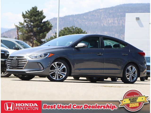 2018 Hyundai Elantra GLS Auto - BC Vehicle / Backup Camera / Sun in Cars & Trucks in Penticton