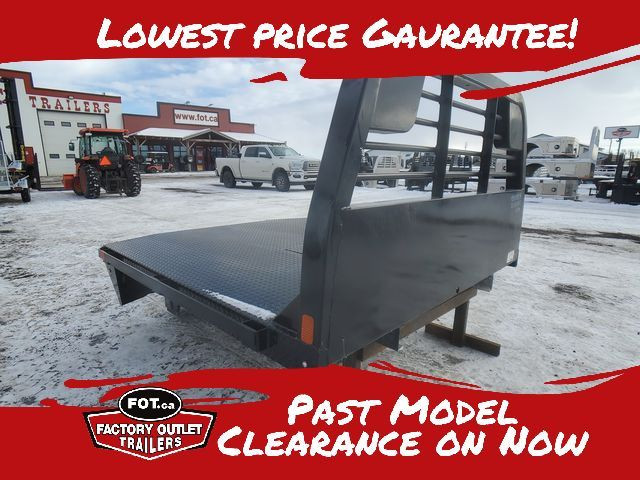 2024 CM TRUCK BED 7ft Short Box Steel Flat Deck in Cargo & Utility Trailers in Prince George