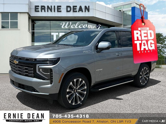 2025 Chevrolet Tahoe High Country 3.0 L DIESEL // SUN AND TOW... in Cars & Trucks in Barrie