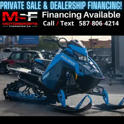 FINANCE ANYTHING IN CANADA PRIVATE SALE & DEALERSHIP FINANCING CALL / TEXT 587-806-4214 APPLY NOW @...