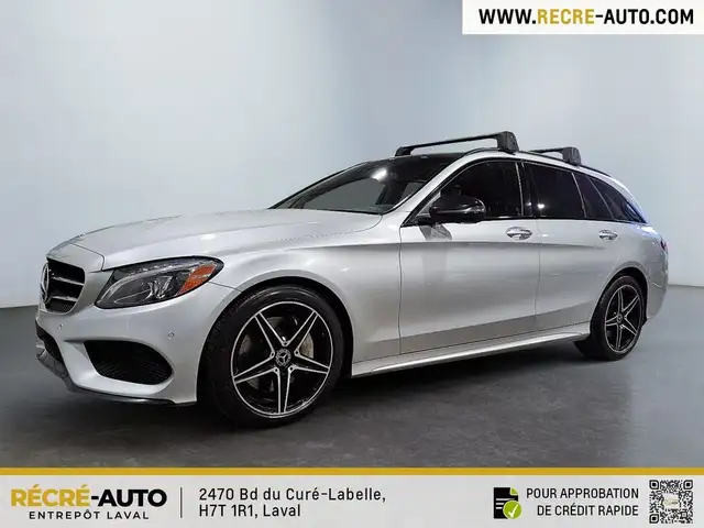 2018 Mercedes-Benz C-Class C 300 4MATIC WAGON AMG BLACK PACKAGE in Cars & Trucks in Laval / North Shore - Image 2