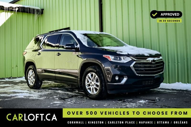 2021 Chevrolet Traverse LT Cloth • 7 PASSENGER • HEATED SEATS in Cars & Trucks in Cornwall