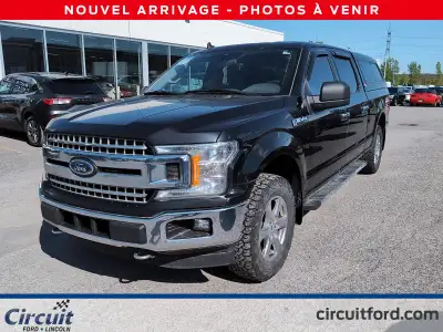 F-150 2019 avec boîte Fibrobec et bed slider, parfait pour la construction ou la chasse et pêche. Mo...