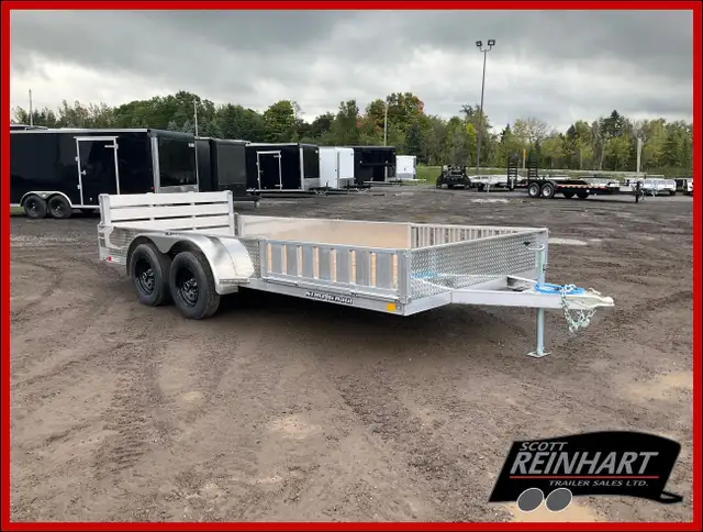 2025 Strong Haul 82x16 3.5 Ton All Aluminum Landscape Trailer in Cargo & Utility Trailers in Oakville / Halton Region - Image 3
