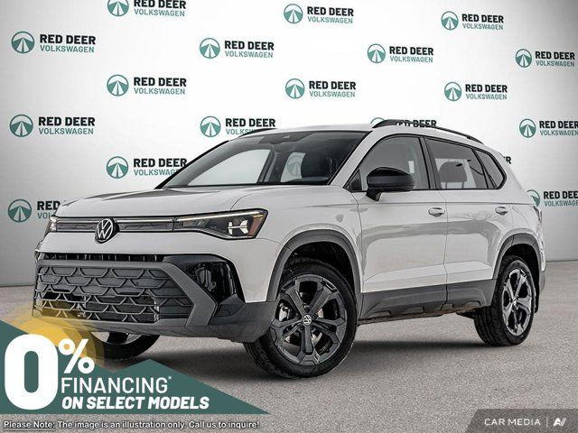 2025 Volkswagen Taos Comfortline Black Edition 4MOTION in Cars & Trucks in Red Deer