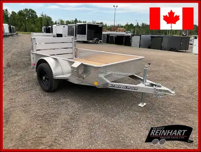 2990LB GVWR, 3500LB Spring Idler Axle, 15 Inch Radial Tires, All Aluminum Frame, Wood Plank Floor, 1...