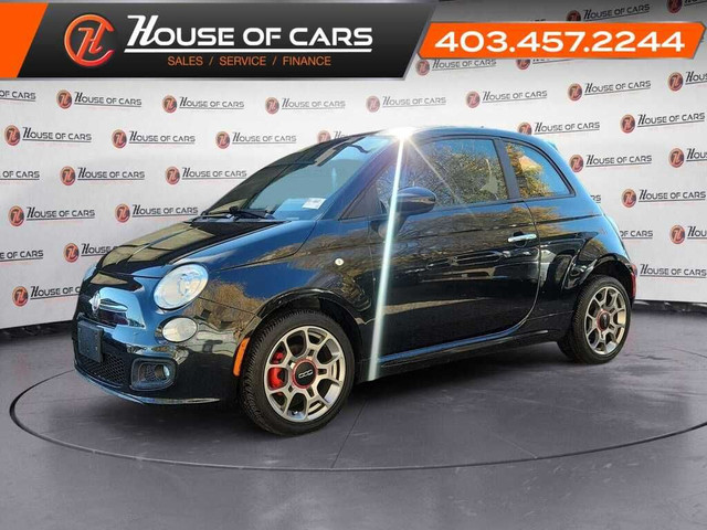  2012 Fiat 500 2dr HB Sport 5 Speed Manual Leather Seats in Cars & Trucks in Calgary