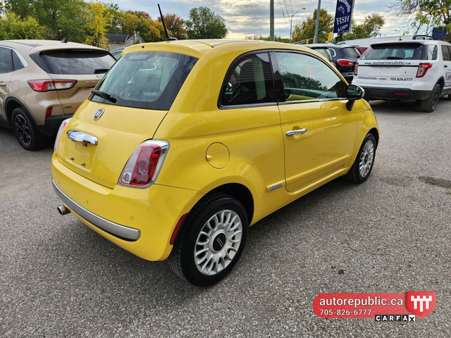 2012 FIAT 500 Lounge Loaded Certified Extended Warranty in Cars & Trucks in Barrie - Image 4