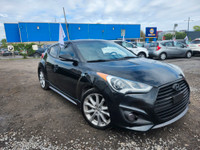 GARANTIE 1 ANS CREDIT DIRECT EN LIGNE AU WWW.AUTO-INTERNET.CA WOW 2014 HYUNDAI VELOSTER TURBO LIMITE... (image 1)