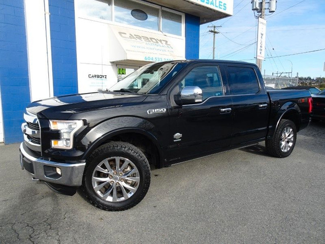 2015 Ford F-150 King Ranch 4x4/Nav/Pano Roof/Max Tow/Extra Clean in Cars & Trucks in Delta/Surrey/Langley