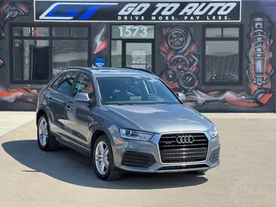 2018 Audi Q3 2.0 TFSI Komfort Quattro SUV - Navigation|Rearview camera|Parking sensors|Leather|Heate...