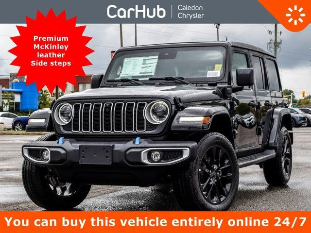 2024 Jeep Wrangler 4xe Sahara 4 Door Sky Roof Safety Pwr Frt in Cars & Trucks in Mississauga / Peel Region