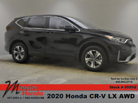 Recent Arrival! 2020 Honda CR-V LX Crystal Black Pearl AWD CVT 1.5L I4 Turbocharged DOHC 16V LEV3-UL... (image 7)