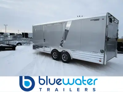 Legend 8 Wide Aluminum Deluxe V-Nose Trailer is $26,990.00 ! Ord: 65170 - Ser: 5WMBE2322S1012426 Mod...