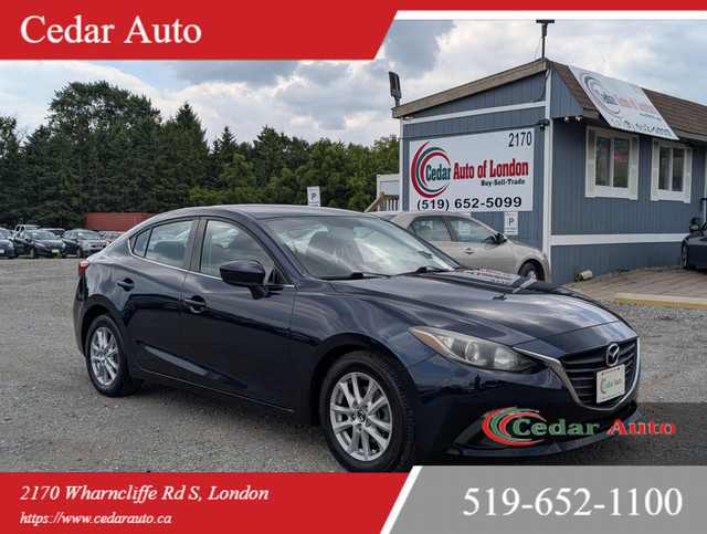 2014 Mazda MAZDA3 Sedan Manual GS-SKY in Cars & Trucks in London - Image 2