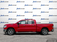 2019 Ram 1500 Big Horn Crew Cab 4x4 – Flame Red with 6-Foot Box and Low KilometersExterior Color: Fl... (image 2)