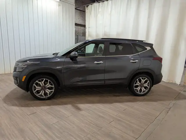 2021 Kia Seltos SX Turbo AWD | No Accidents | Leather | Heate... in Cars & Trucks in Calgary - Image 5