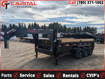 Capital Trailers carries Double A Trailers, Alberta Manufactured, Located in Edmonton, Alberta. Goos...