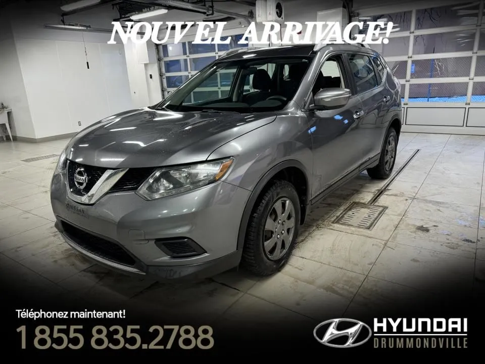 NISSAN ROGUE S 2014 + CAMERA + A/C + CRUISE + GROUPE ELECTRIQUE