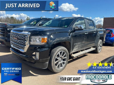 2021 GMC Canyon Denali - Certified - Cooled Seats - $290 B/W