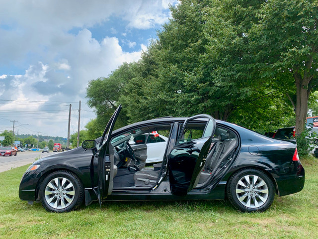 2009 HONDA CIVIC EXL 5 SPD LOW KMS CERTIFIED in Cars & Trucks in Guelph - Image 4
