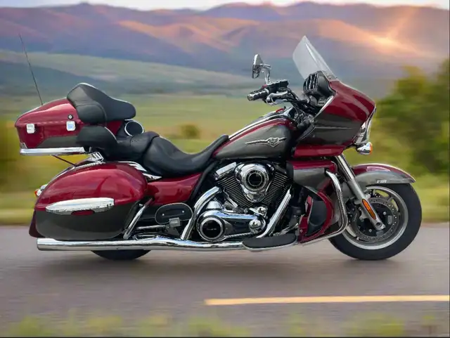 2018 KAWASAKI VULCAN 1700 VOYAGER 1700CC-BURGUNDY! in Street, Cruisers & Choppers in Dartmouth - Image 2