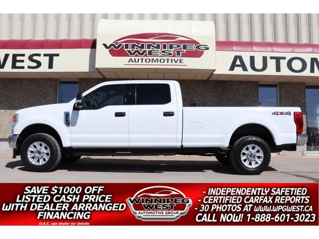  2022 Ford F-250 XLT PREM PKG, 6.2L V8 4X4, 8FT BOX, 9,900LBS GV in Cars & Trucks in Winnipeg