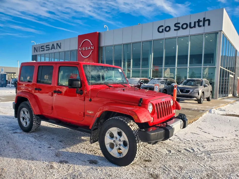 2014 Jeep Wrangler Unlimited SAHARA, AUTO, LEATHER, HEATED SEATS