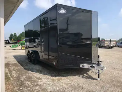 LEGACY SERIES ALL ALUMINUM FRAME 7.5' X 18' TANDEM AXLE CARGO W/ RAMP DOOR AND POLYCORE PANEL UPGRAD...