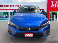 Experience effortless driving with this 2022 Honda Civic Sedan EX, boasting a sleek blue exterior an... (image 8)