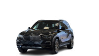 Recent Arrival! 2020 BMW X5 xDrive40i, Dark Graphite Black Black Perforated Vernasca Leat, 4-Wheel D... (image 4)