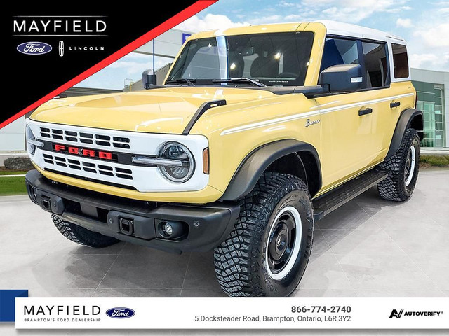 2024 Ford BRONCO 4 DOOR HERITAGE LIMITED in Cars & Trucks in Mississauga / Peel Region