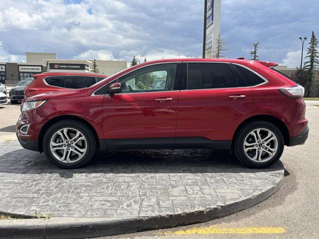 2015 Ford Edge Titanium 4WD | One Owner | Hitch | Leather in Cars & Trucks in Calgary - Image 2