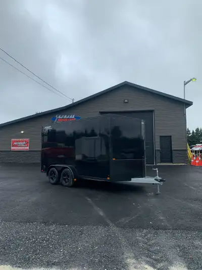 sell cargo trailer enclosed trailer remorque trailer fermé no- galvanize + also some utility galvani...