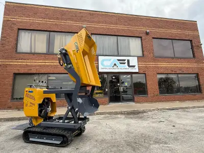 New Mini dumper crawler truck track carrier dumper self loading Mid rise the lowest price in the mar...