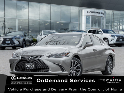 2021 Lexus ES 350 LUXURY PKG | 18” WHEELS | BLND SPOT | PANO...